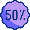 Solve half the problems Icon